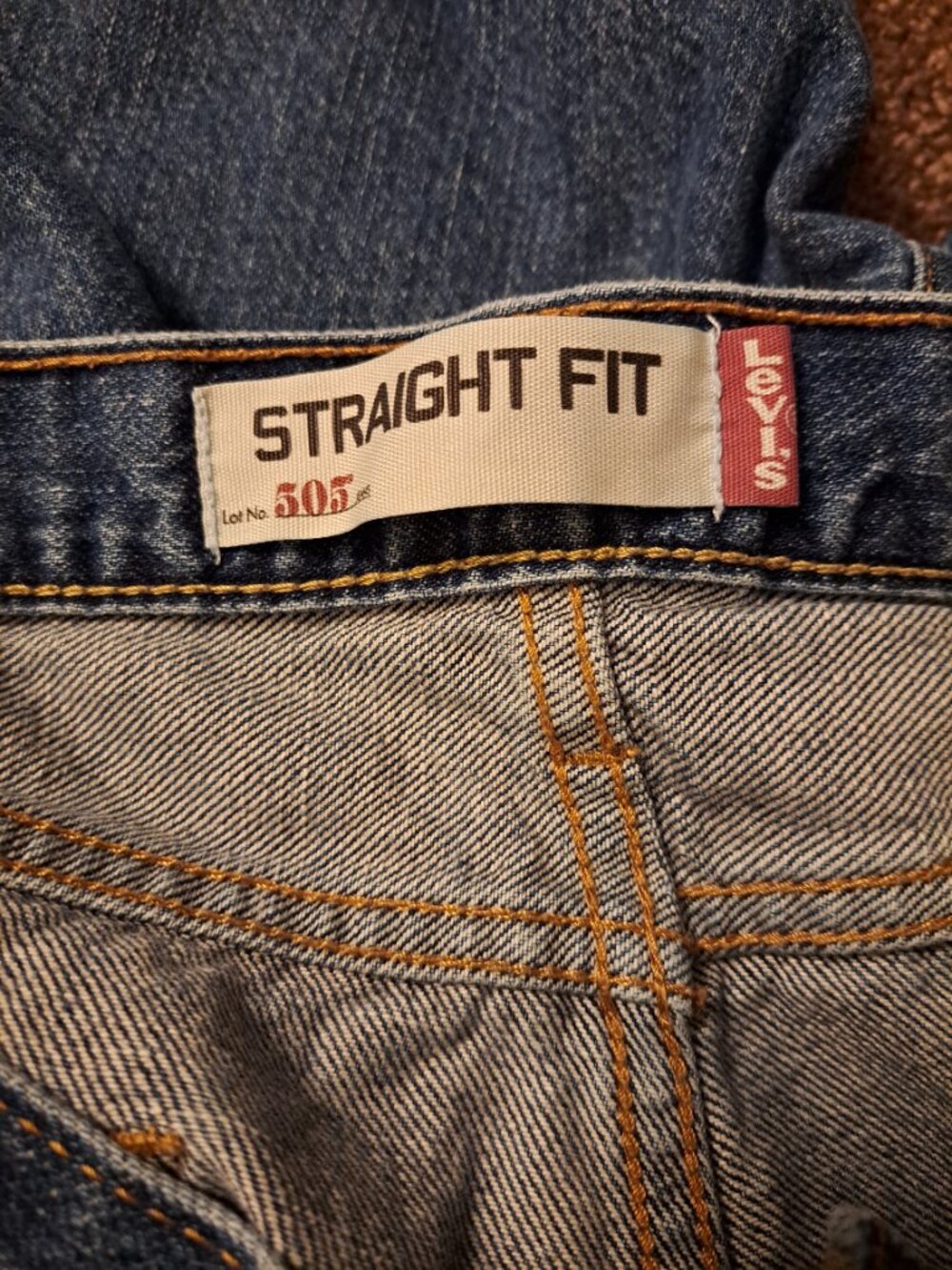Levi's Men's 505 Straight Fit Denim Jean Shorts - Picture 4 of 7